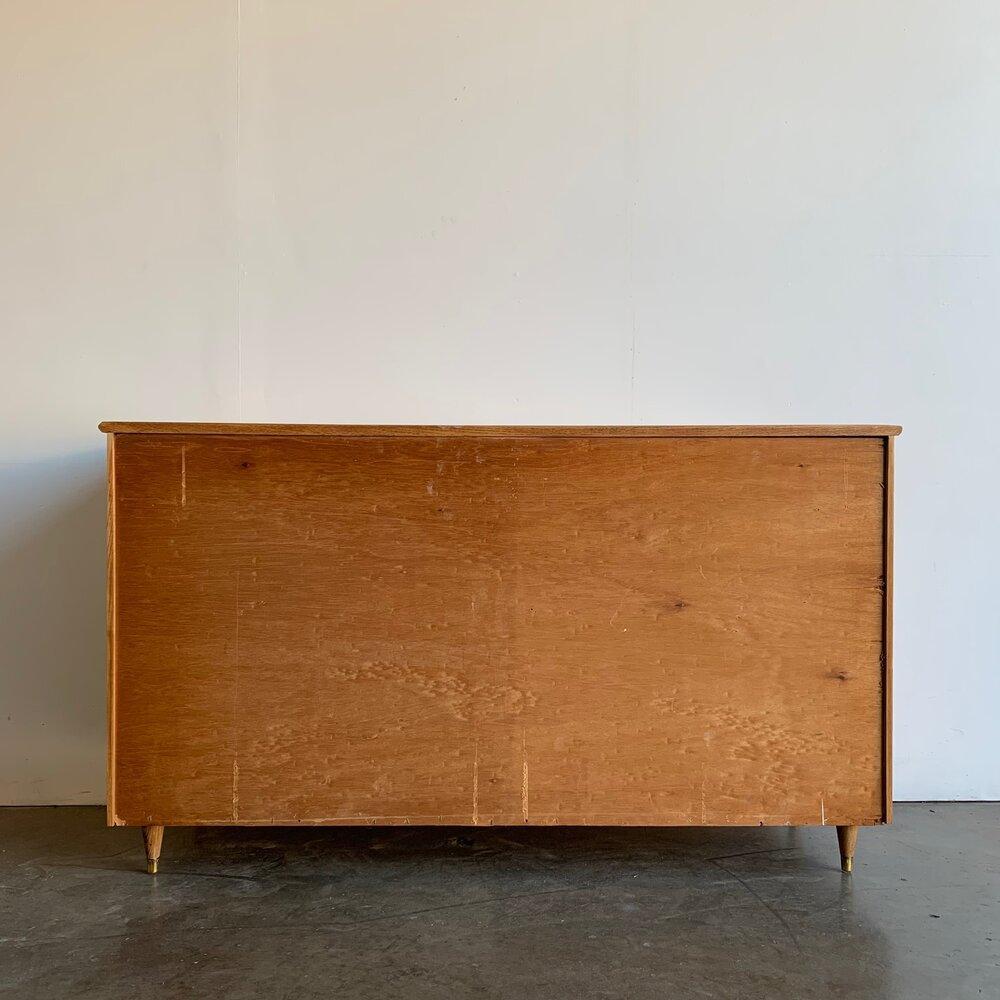 Mid-20th Century 1960s Prelude Dresser in Solid Oak