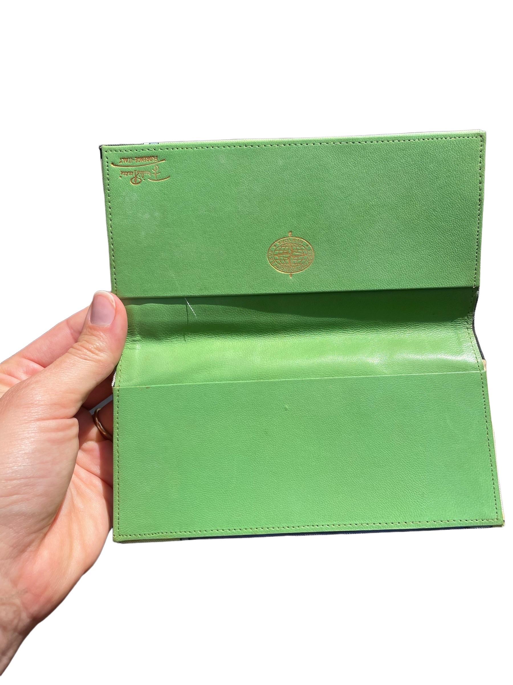 Gray 1960s Pucci Checkbook