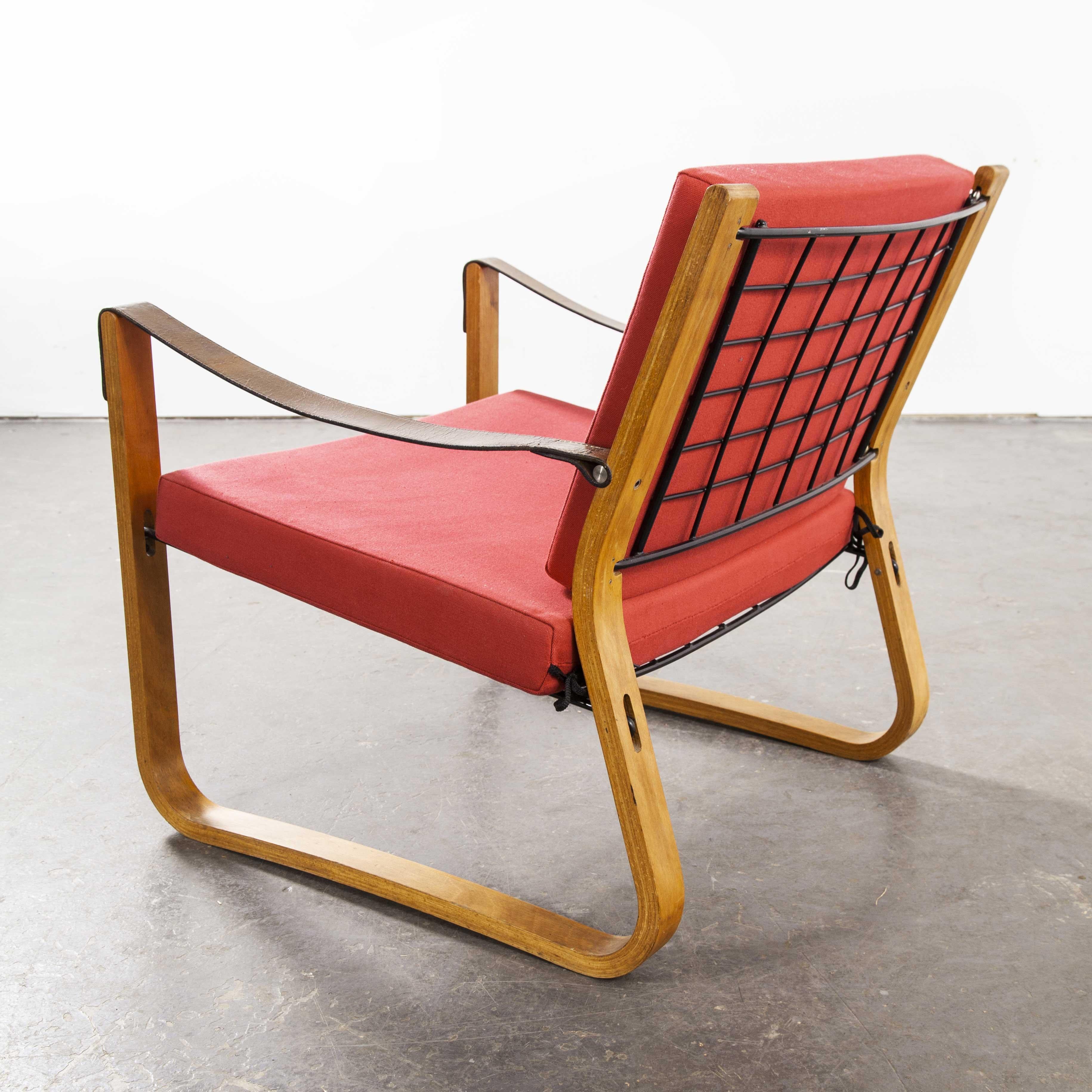 Rare Race Furniture 'Flexible' chair by Nicholas Frewing 3