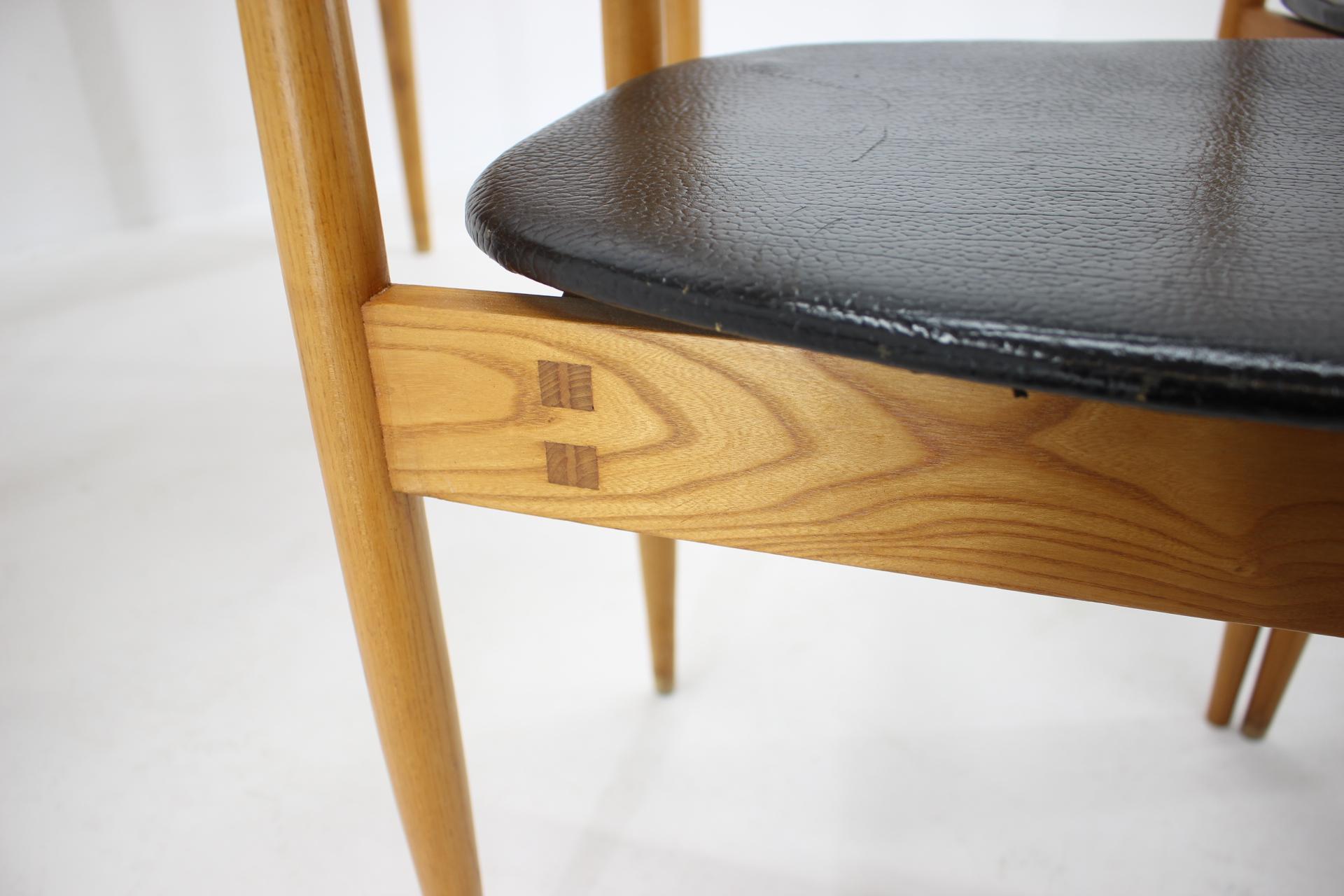 Rare ensemble de salle à manger Alan Fuchs des années 1960 par ULUV, Tchécoslovaque en vente 2