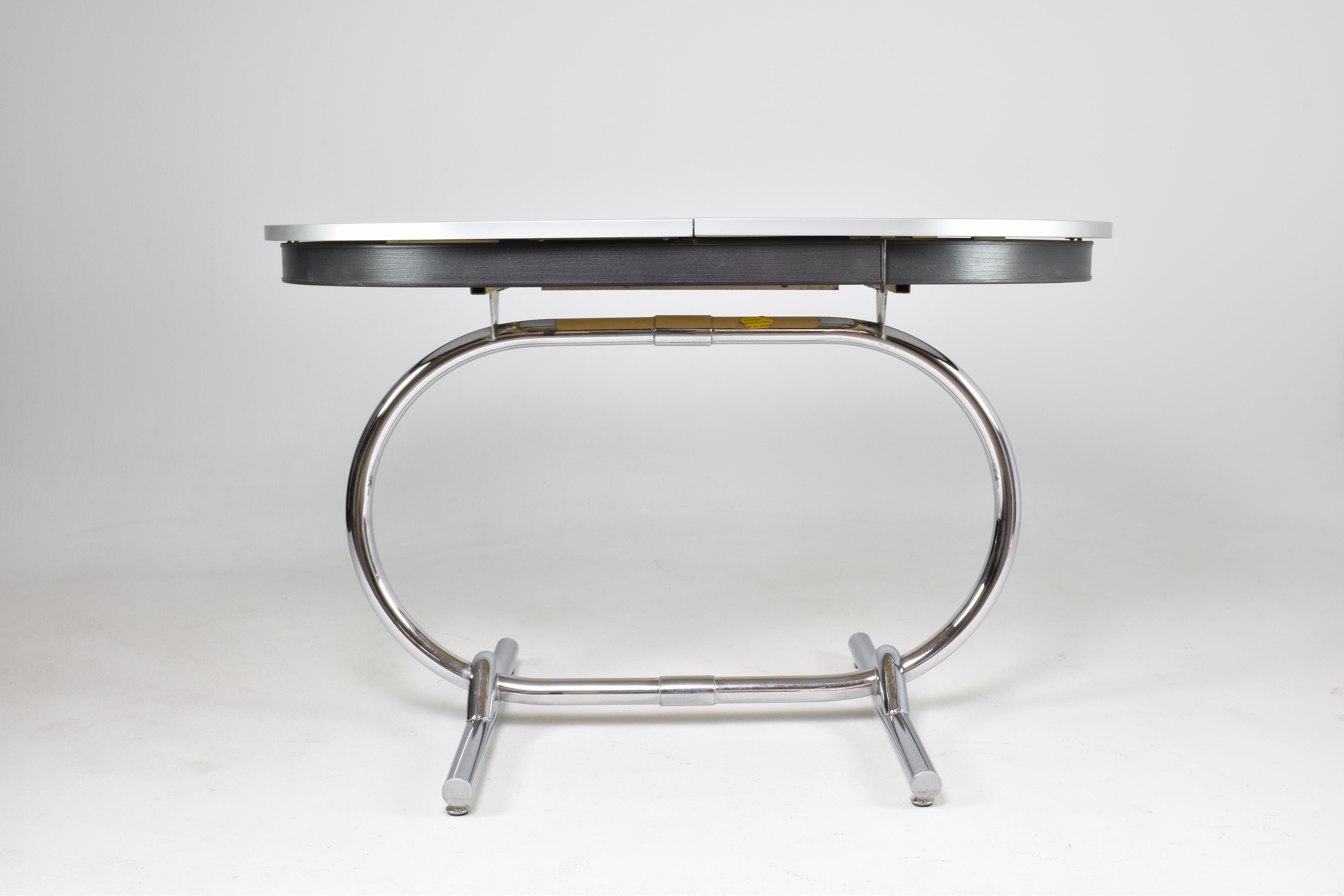 1960's Rare French Metal Table For Sale 5