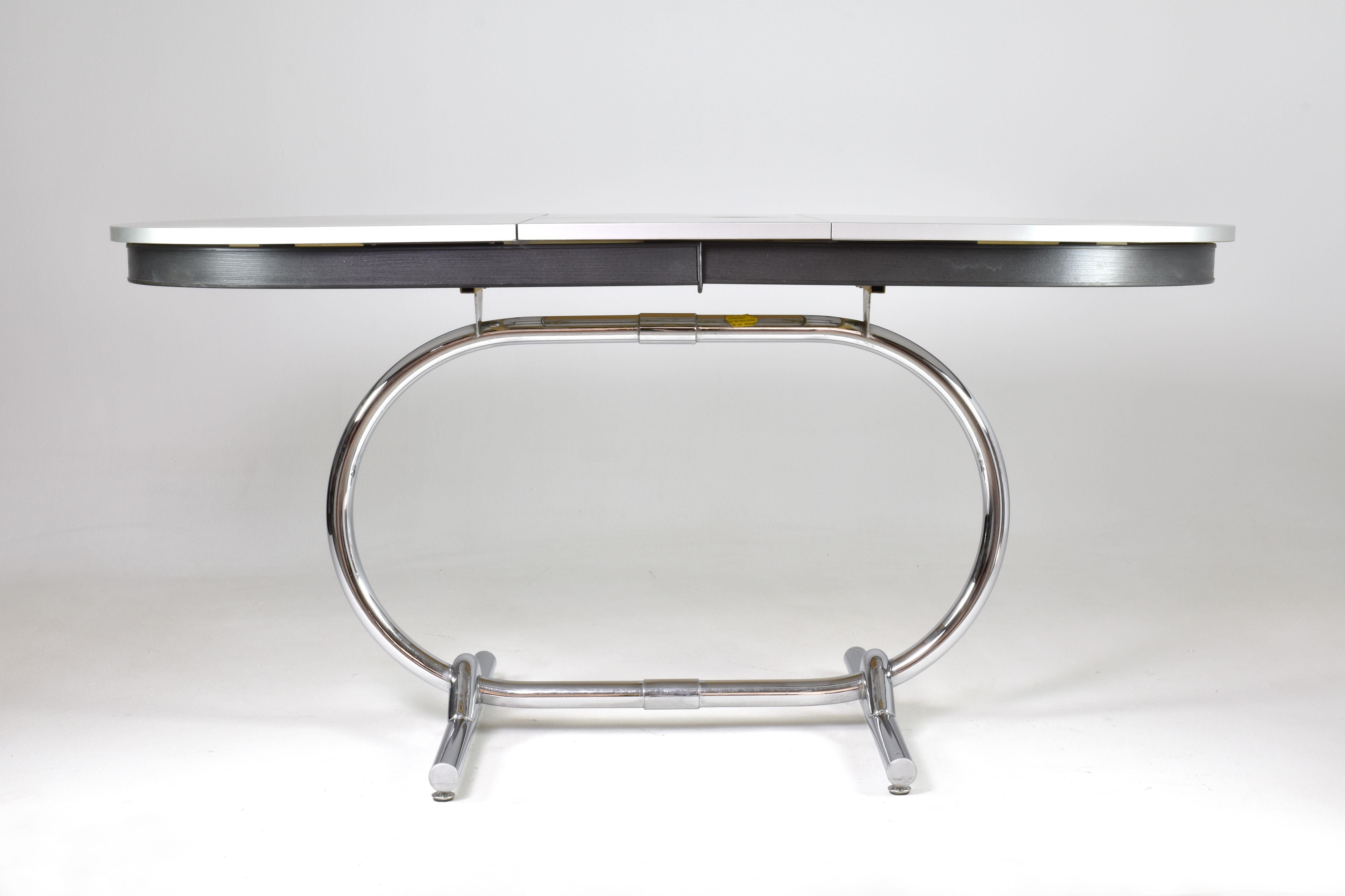 1960's Rare French Metal Table For Sale 6