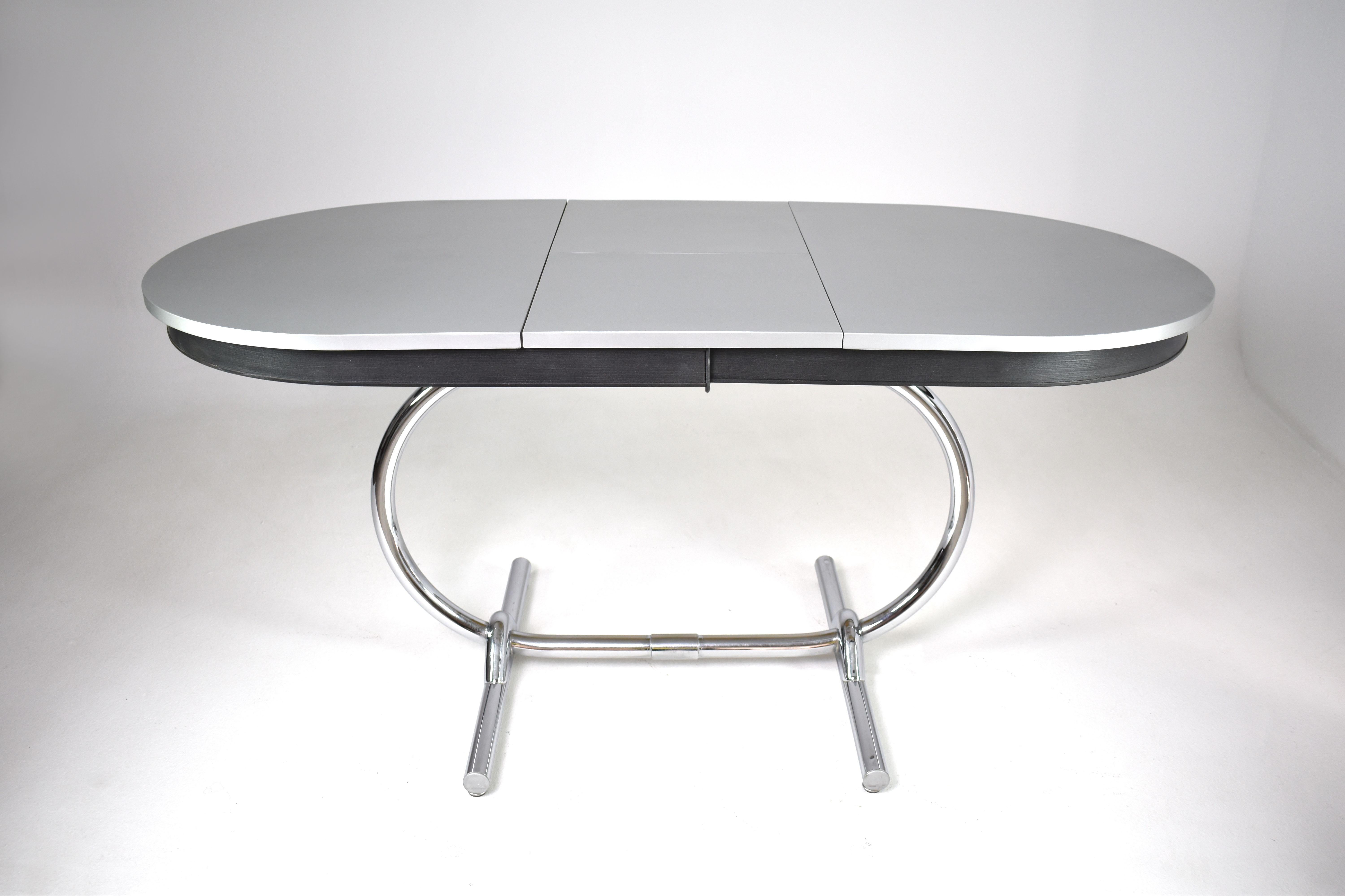 1960's Rare French Metal Table For Sale 8