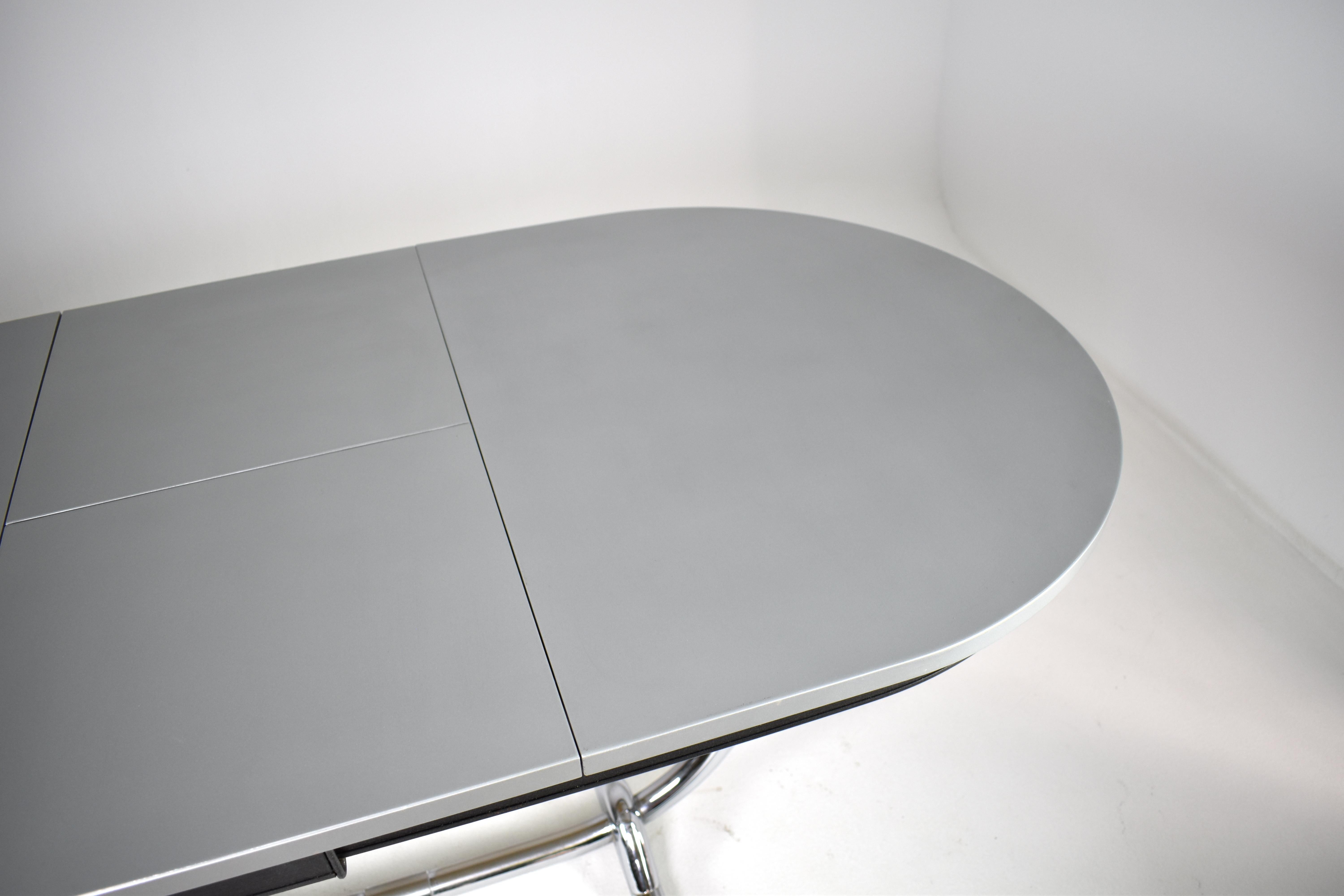 Mid-20th Century 1960's Rare French Metal Table For Sale
