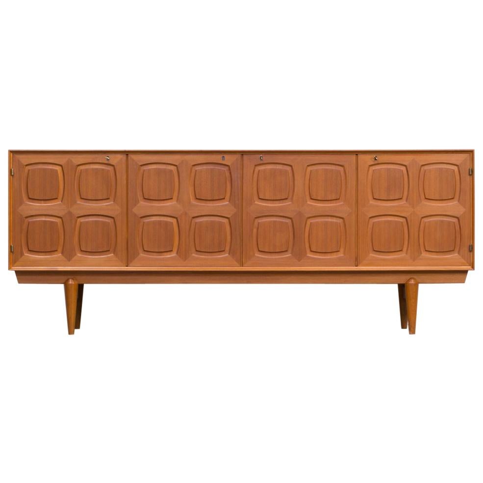 1960s Rastad 
Relling Sideboard for Gustav Bahus Norway For Sale