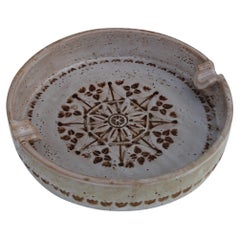 1960's Raymor Large Pottery Ashtray