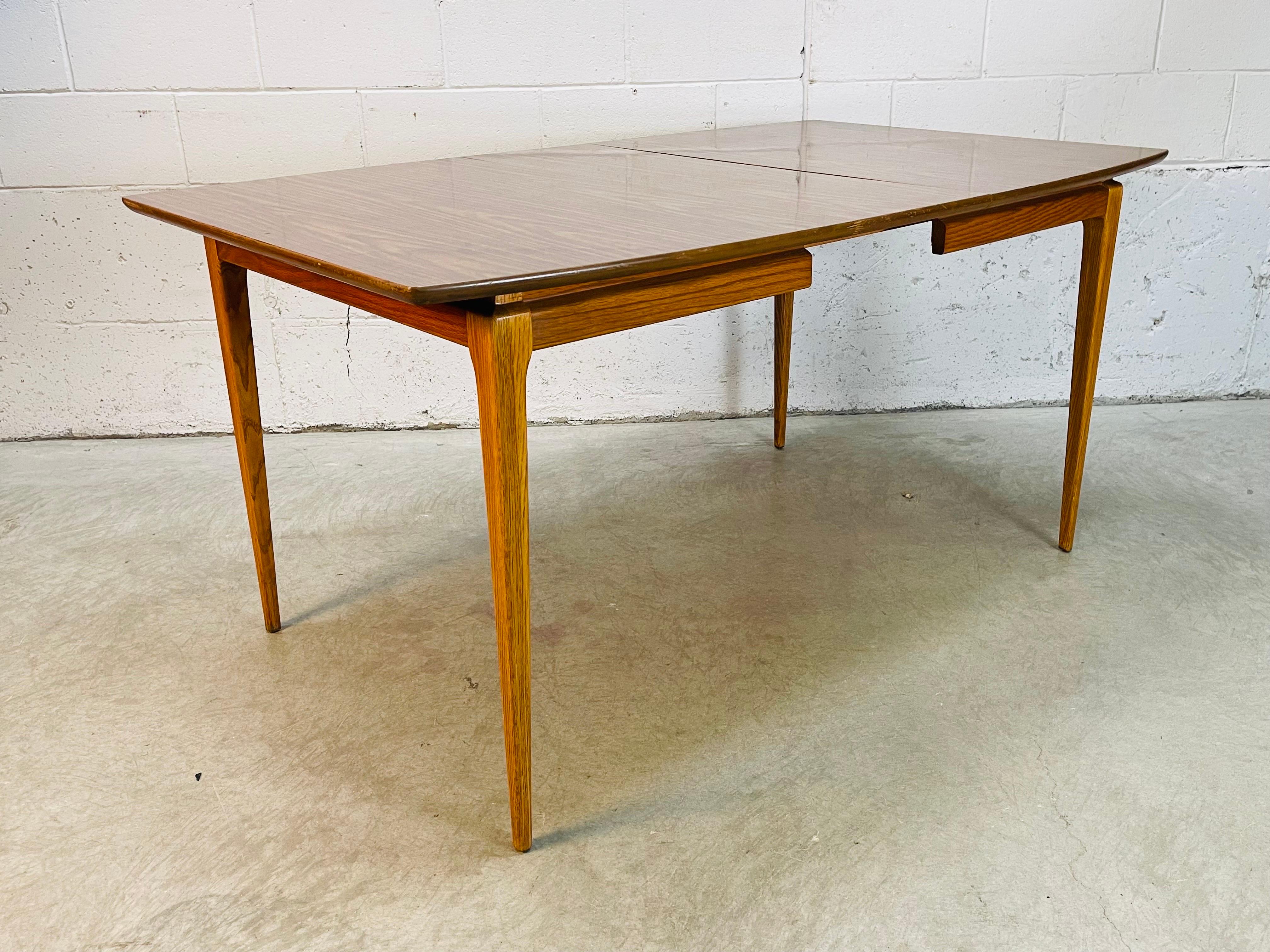  1960s Rectangular Dining Room Table For Sale 4