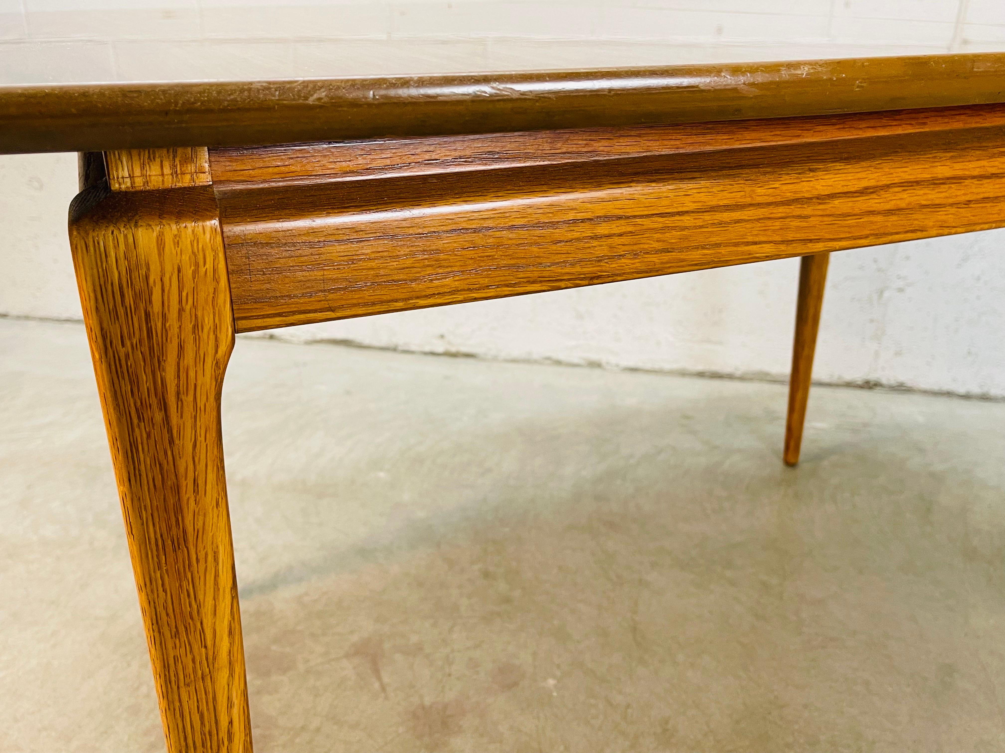  1960s Rectangular Dining Room Table In Good Condition For Sale In Amherst, NH