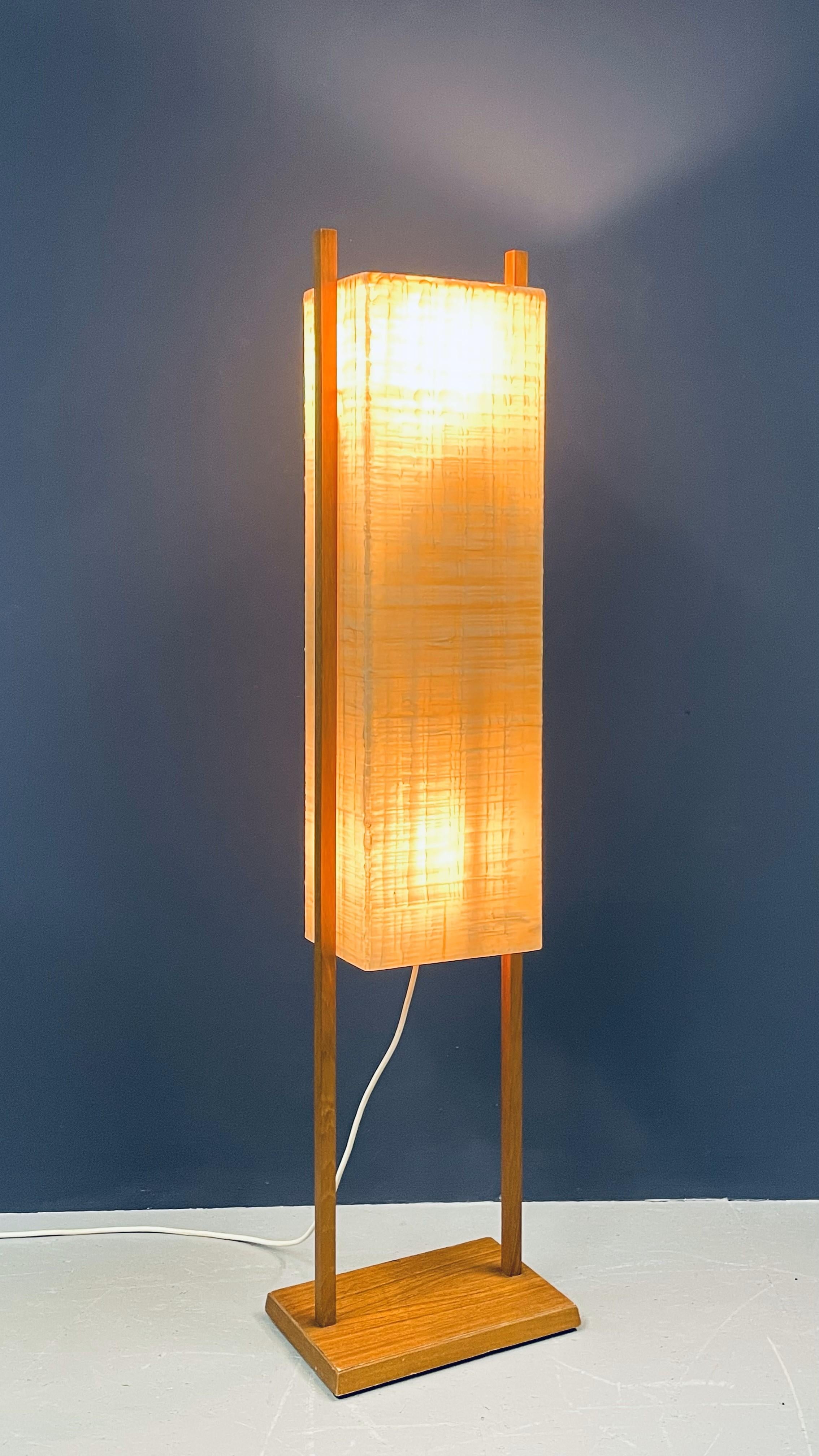 1960s Rectangular Floor Lamp For Sale 1