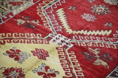 1960s Red & Yellow Vintage Turkish Runner 5'1" x 11'4"