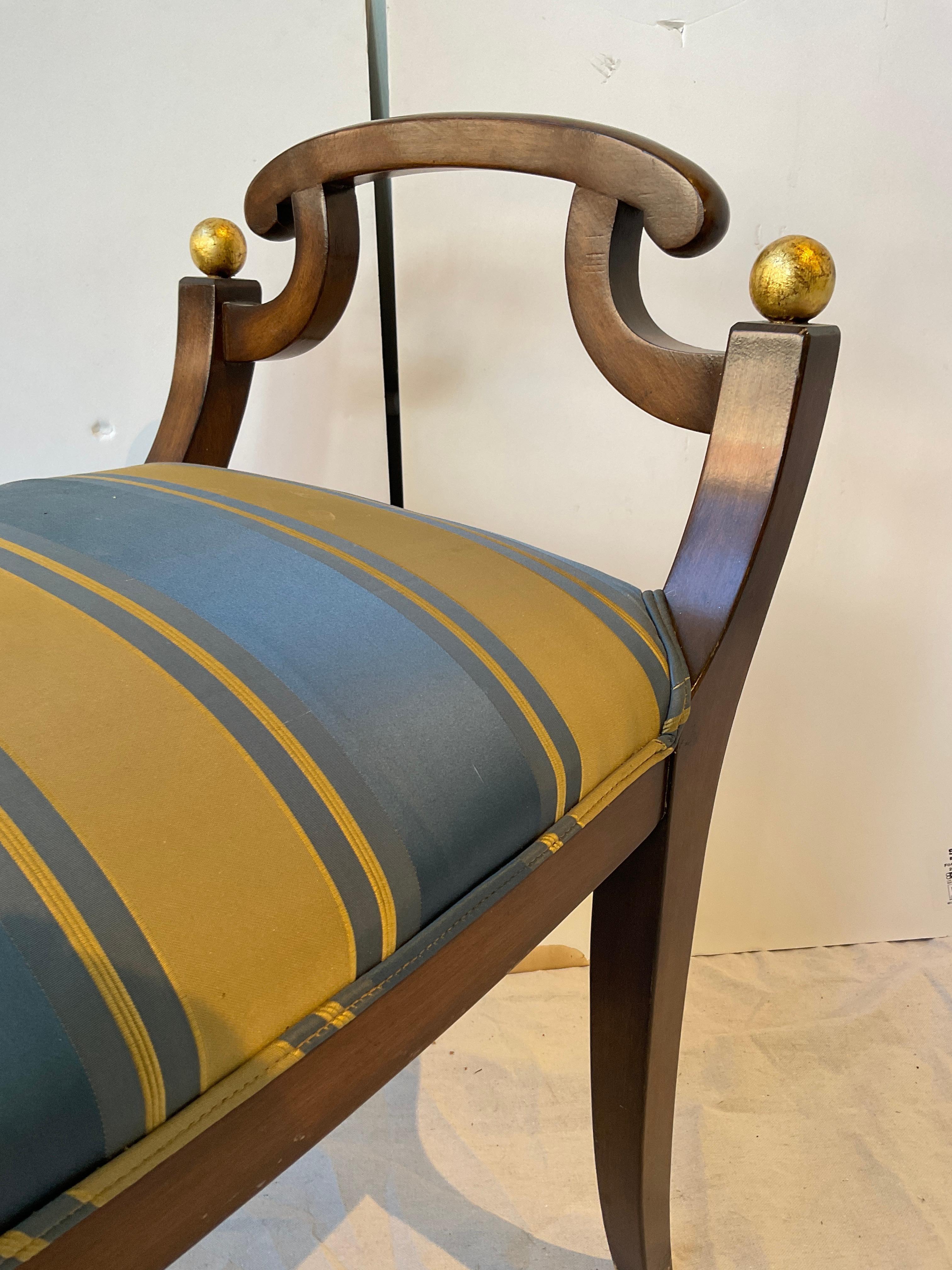 1960s Regency Style Bench For Sale 2
