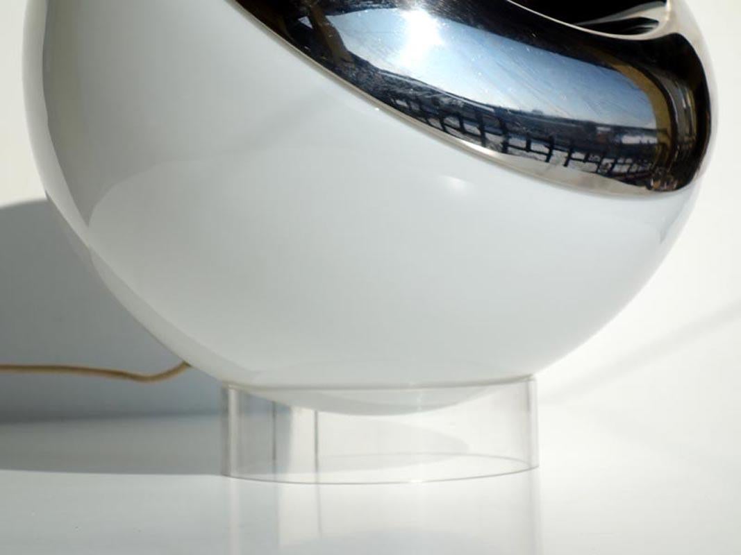 Lampe de bureau italienne Reggiani De Martini Falcon Fois de l'ère spatiale des années 1960 en vente 2