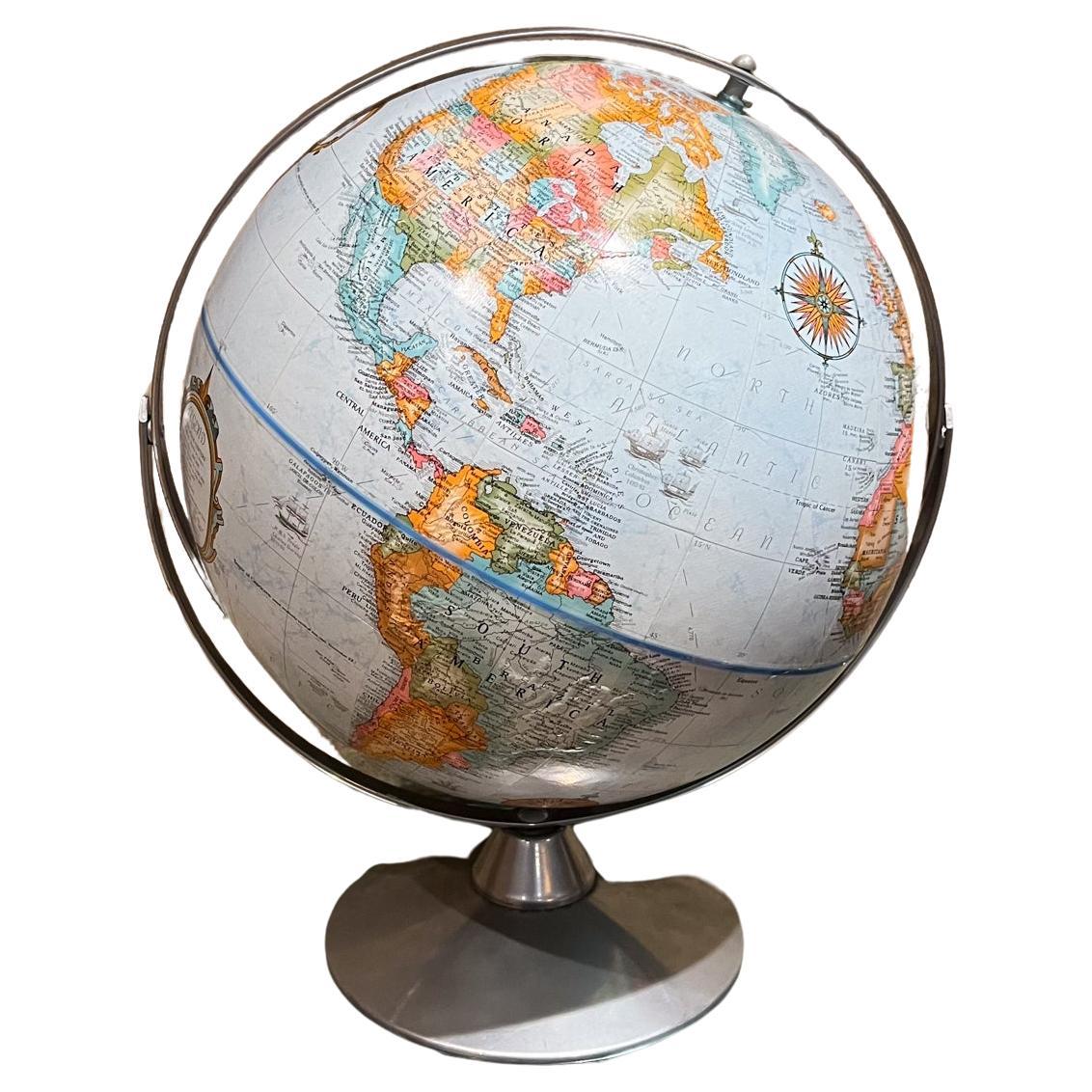 1960s Replogle Globe World Classic Series For Sale