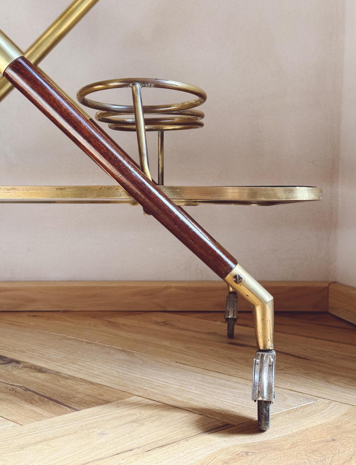 1960s Restored Cesare Lacca Drinks Trolley For Sale 1