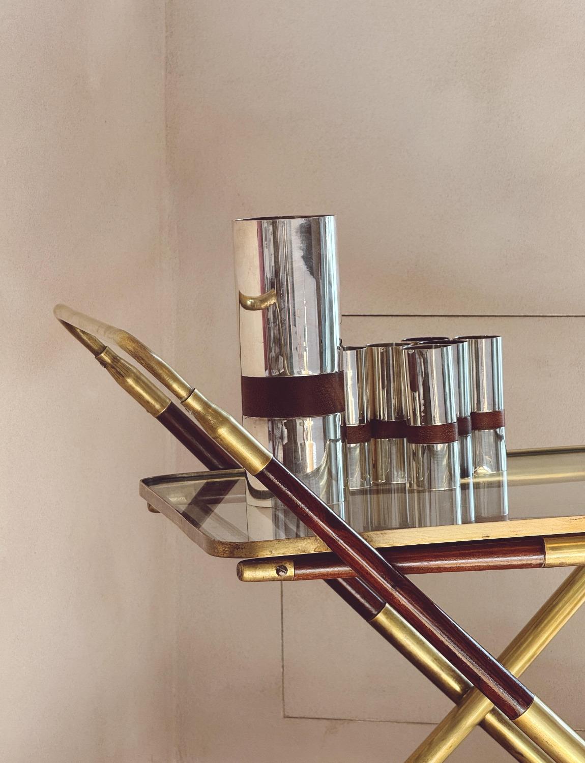 1960s Restored Cesare Lacca Drinks Trolley For Sale 3