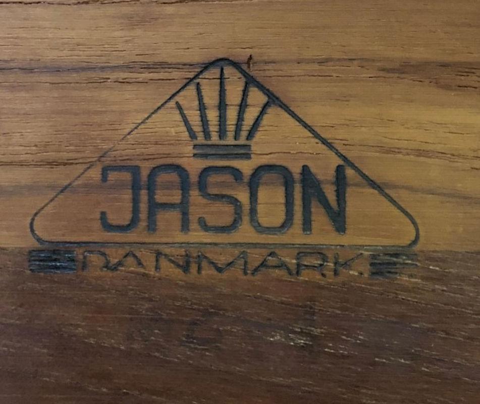 Tavolino da caffè danese Kurt Ostervig in teak degli anni '60 restaurato e in ottime condizioni in vendita 2