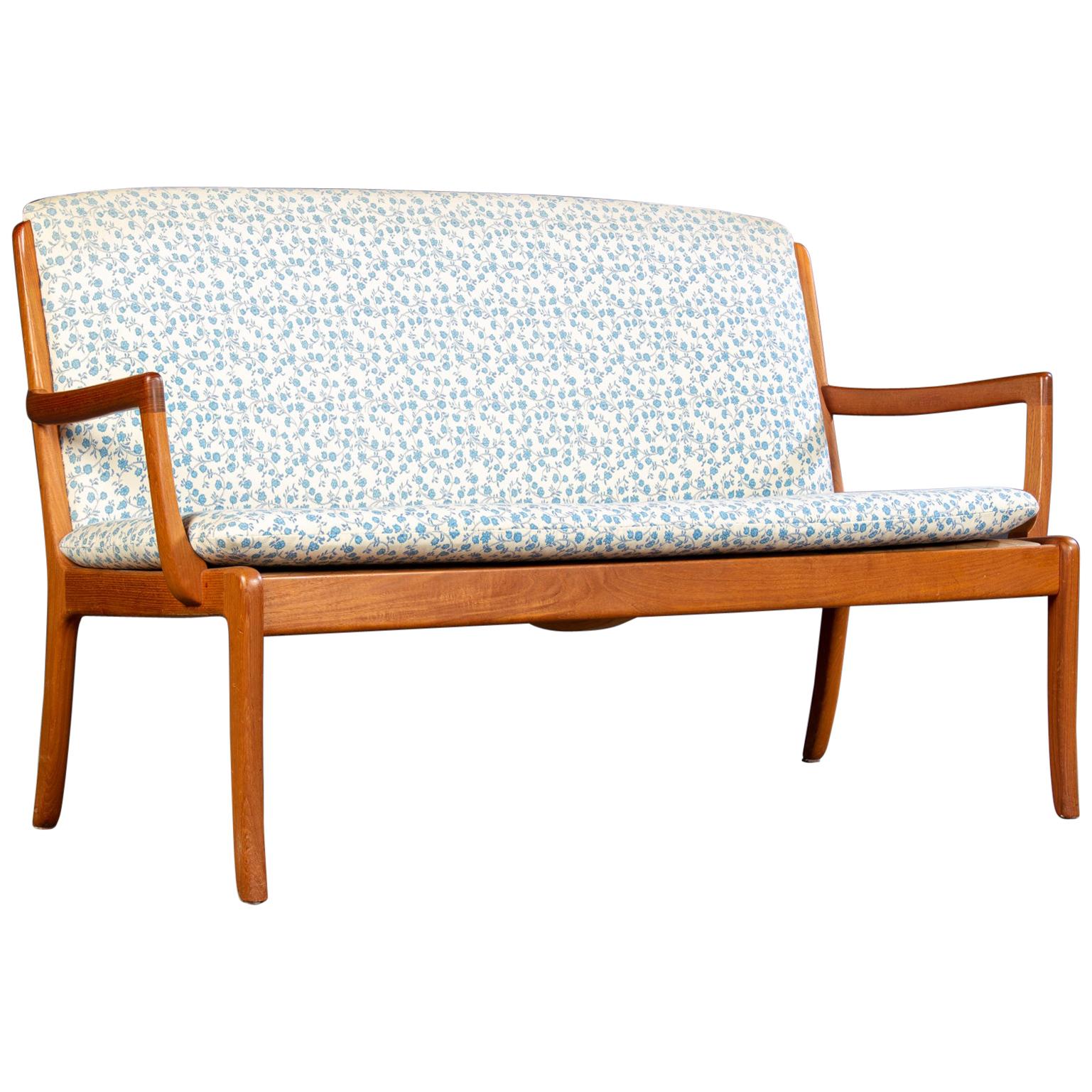 1960s Restored Danish Ole Wanscher Sofa by Cado For Sale