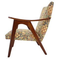 Vintage 1960s Restored Danish Teak Armchair