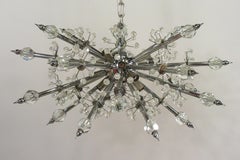 1960s Restored Lobmeyr Sputnik Chandelier by Hans Harald Rath
