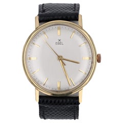 Orologio meccanico da uomo Ebel retrò anni '60 in oro giallo 18 carati