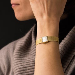 1960s Retro 18 Karat Yellow Gold Eterna Women's Watch