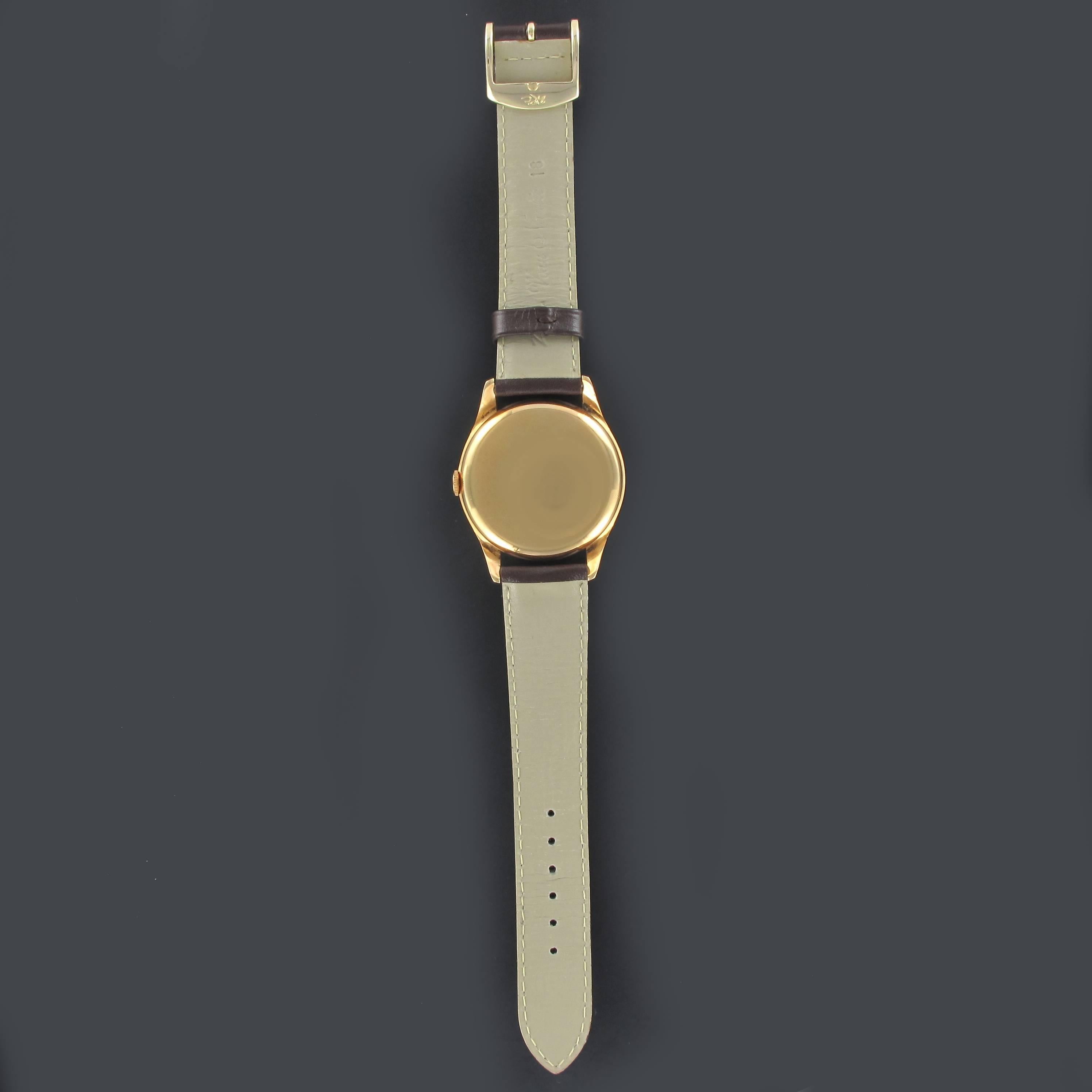 1960s Retro Omega 18 Karat Gold Men's Watch 1