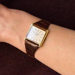 1960s Retro Omega De Ville 18 Karat Gold Men's Watch