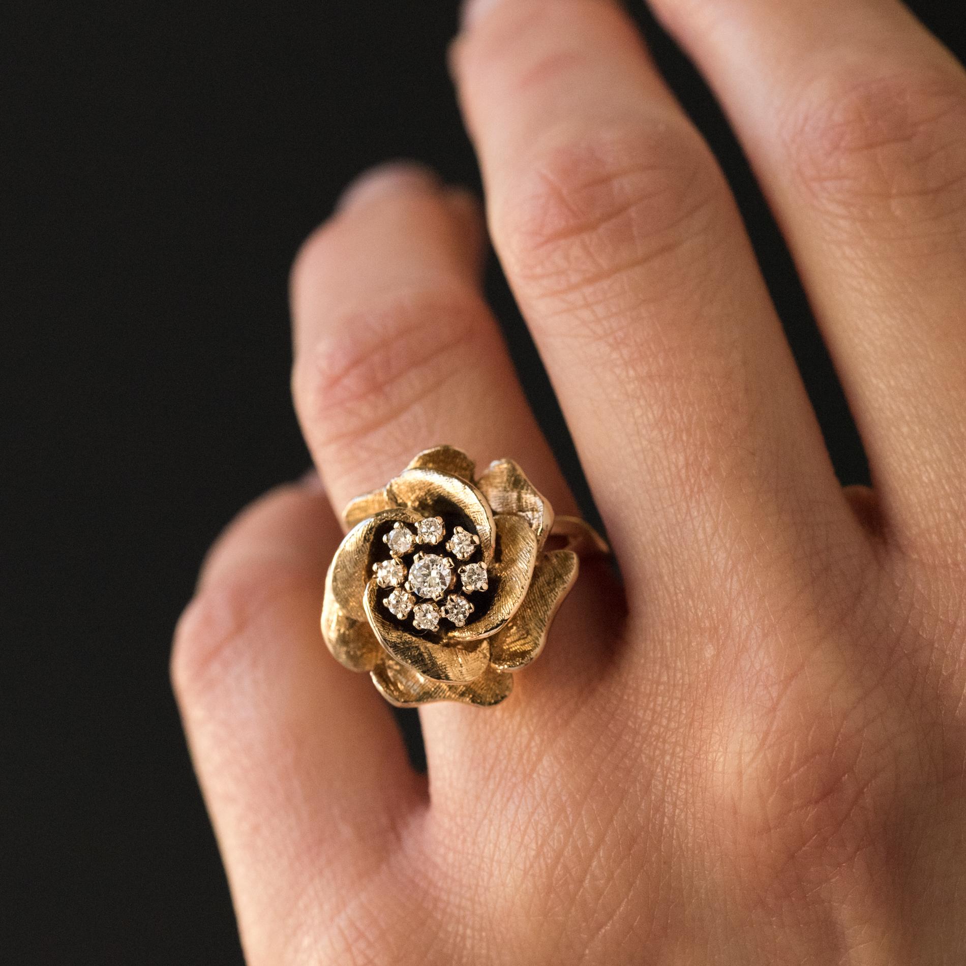 rose shaped ring