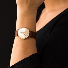 1960s Retro Tissot 18 Karat Rose Gold Men's Watch