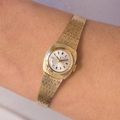 1960s Retro Yellow Gold Elgin Women's Watch
