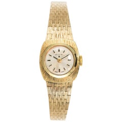 1960s Retro Yellow Gold Elgin Women's Watch