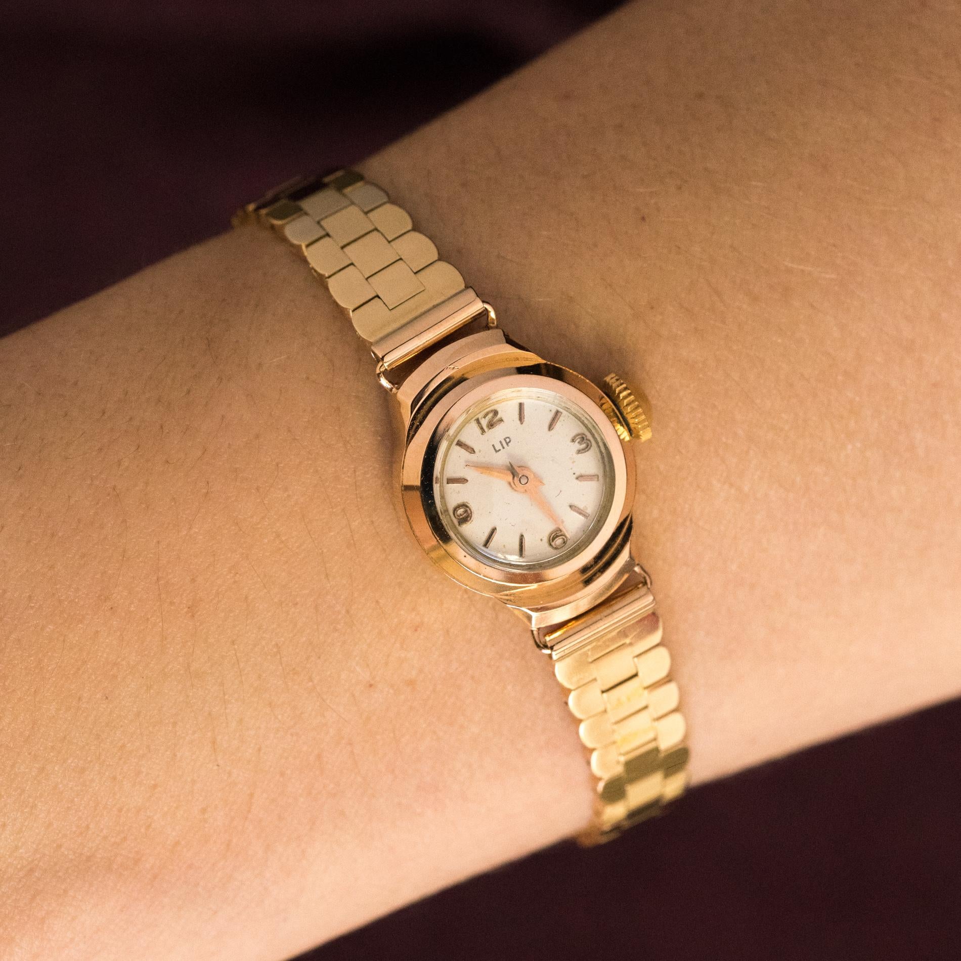 hallmark ladies gold watches