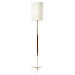 1960s Ricardo Scarpa Brass Floor Lamp