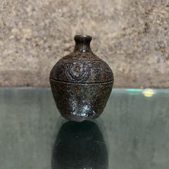 1960s Rich Textured  Bud Vase Modern California