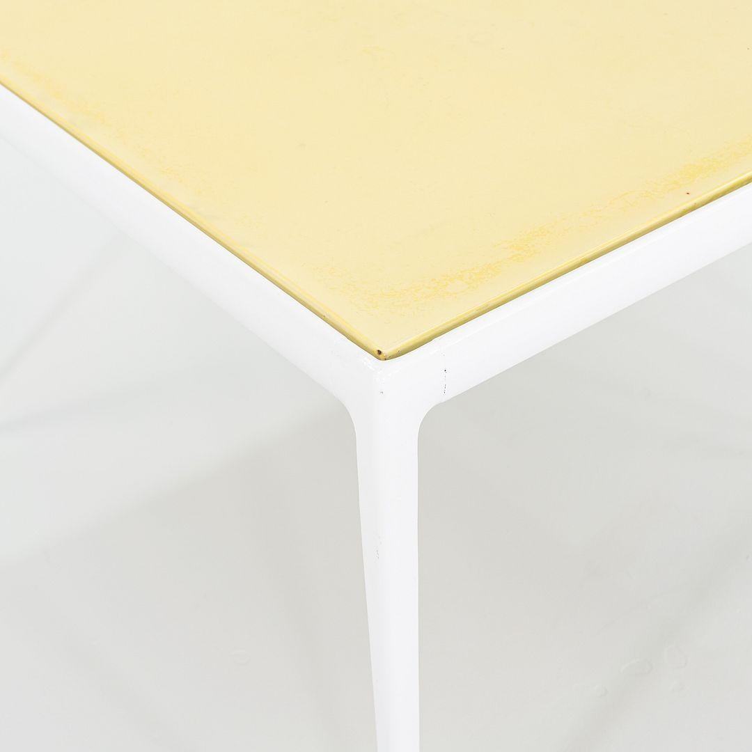 Aluminium Années 1960 Richard Schultz for Knoll 1966 Collection Square Dining Table 38x38 en vente