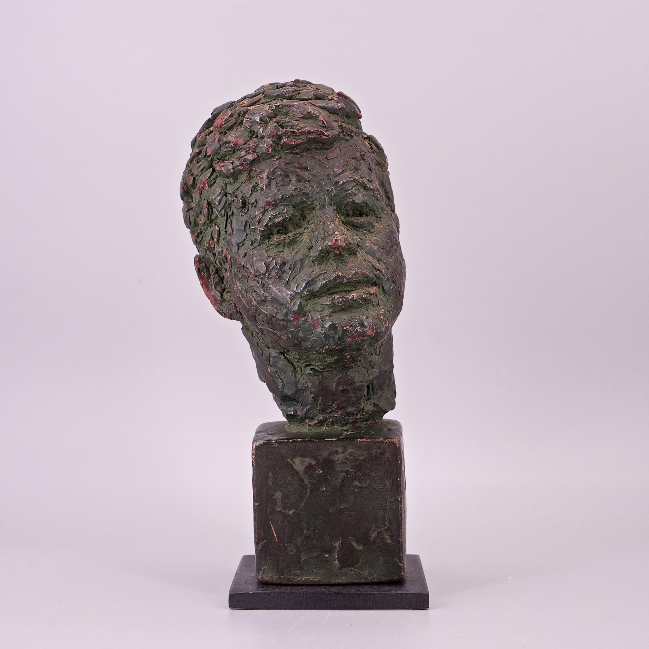 jfk bronze bust