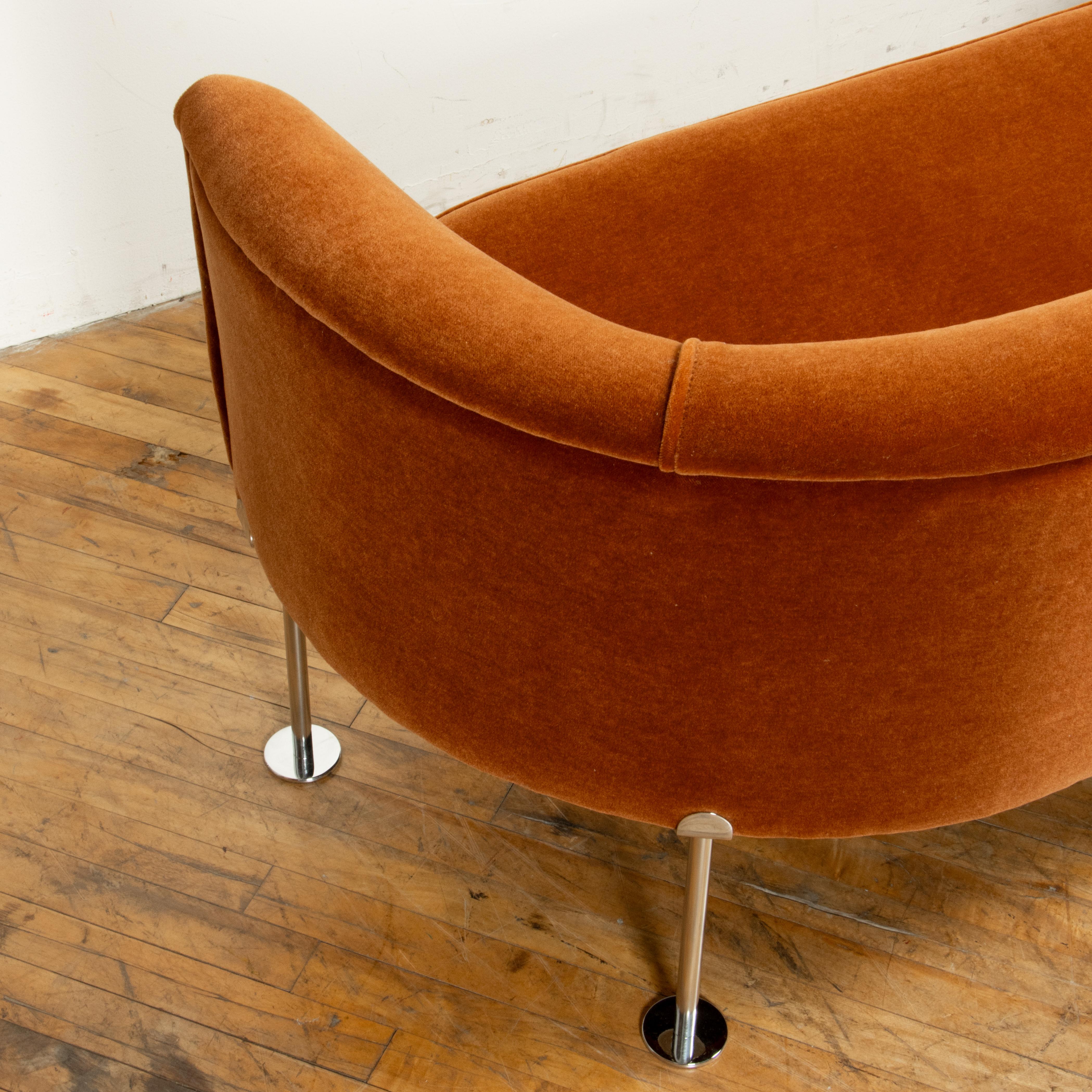 Mohair Poltrona Robert Haussmann & Haussmann RH310 degli anni '60 in vendita