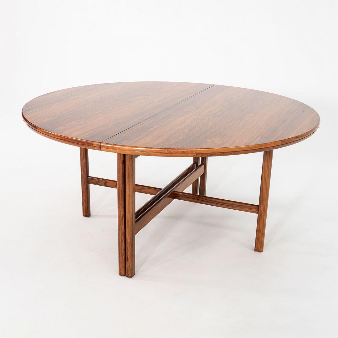 Mesa de comedor extensible de palisandro de los años 60 Robert Heritage para Archie Shine en venta 3