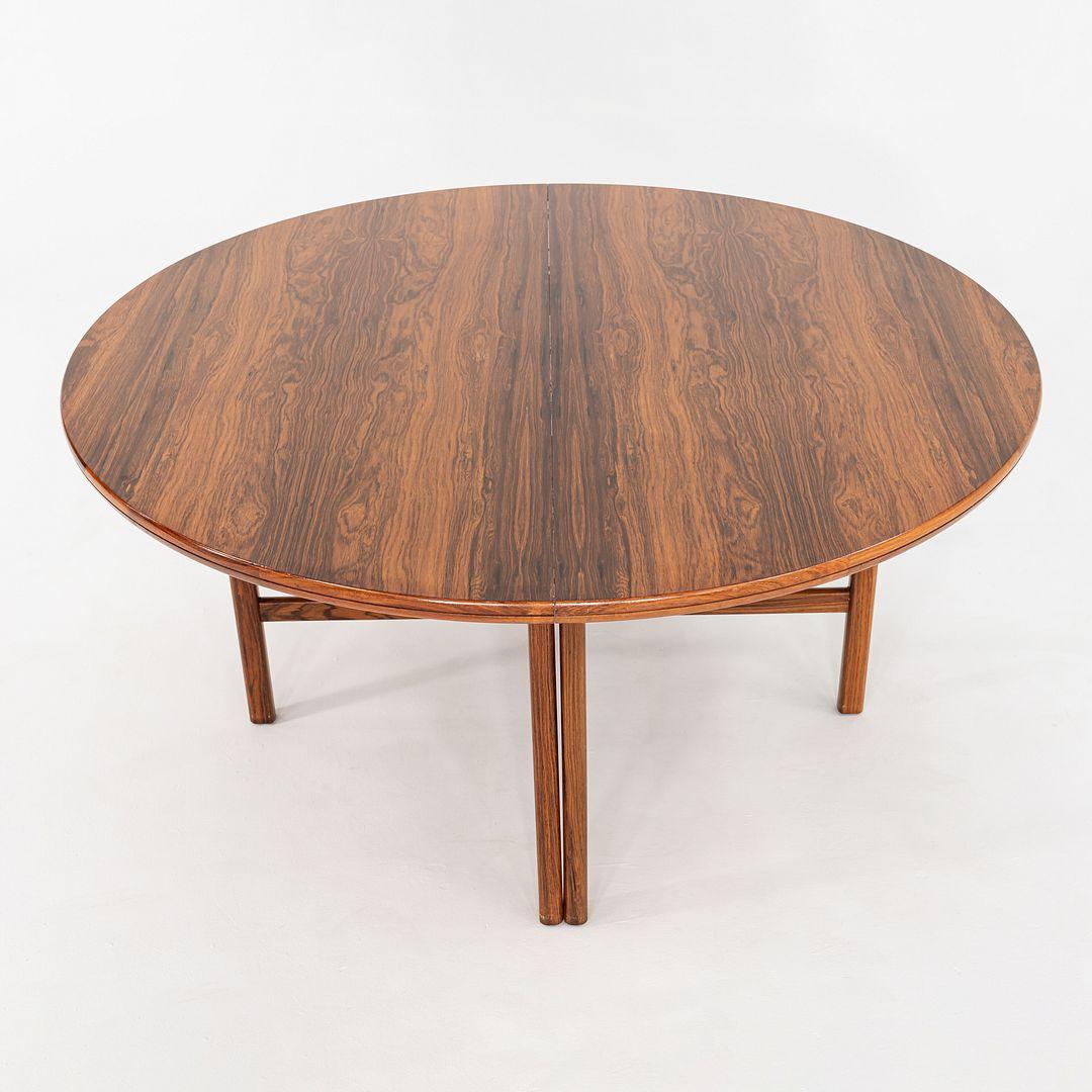 Mesa de comedor extensible de palisandro de los años 60 Robert Heritage para Archie Shine Moderno en venta
