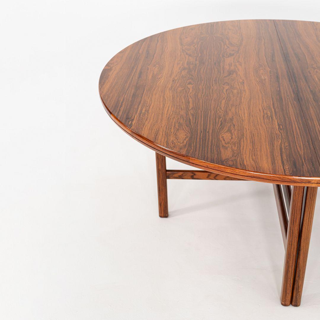 Mesa de comedor extensible de palisandro de los años 60 Robert Heritage para Archie Shine mediados del siglo XX en venta