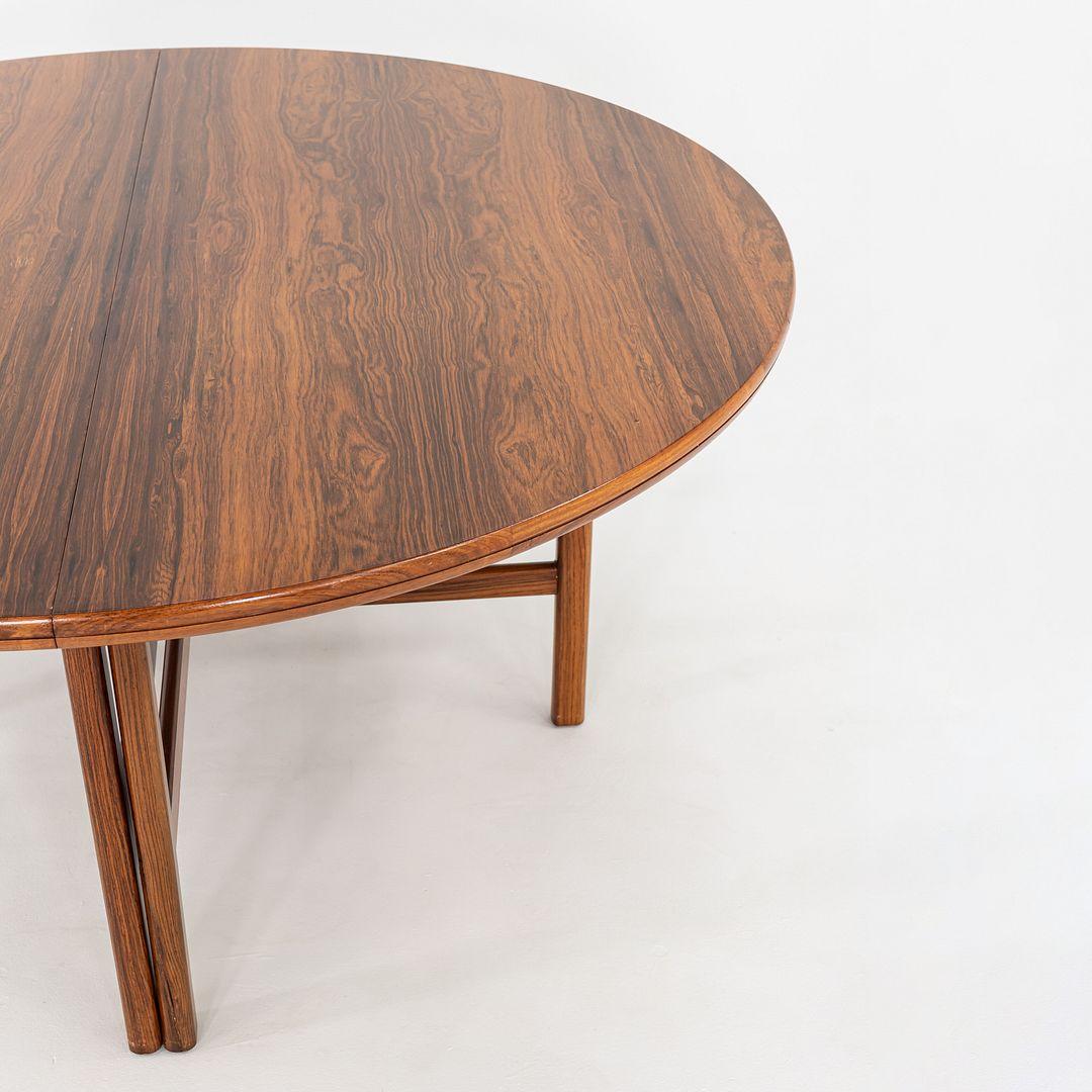 Mesa de comedor extensible de palisandro de los años 60 Robert Heritage para Archie Shine Madera en venta