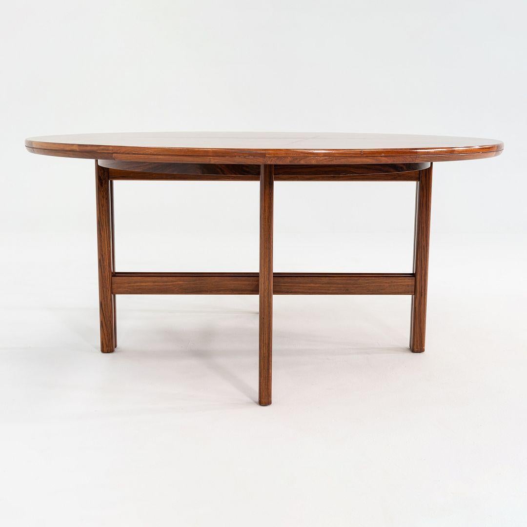 Mesa de comedor extensible de palisandro de los años 60 Robert Heritage para Archie Shine en venta 1