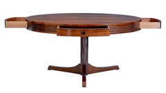 1960s Robert Heritage Palisander Drum Table by Archie Shine