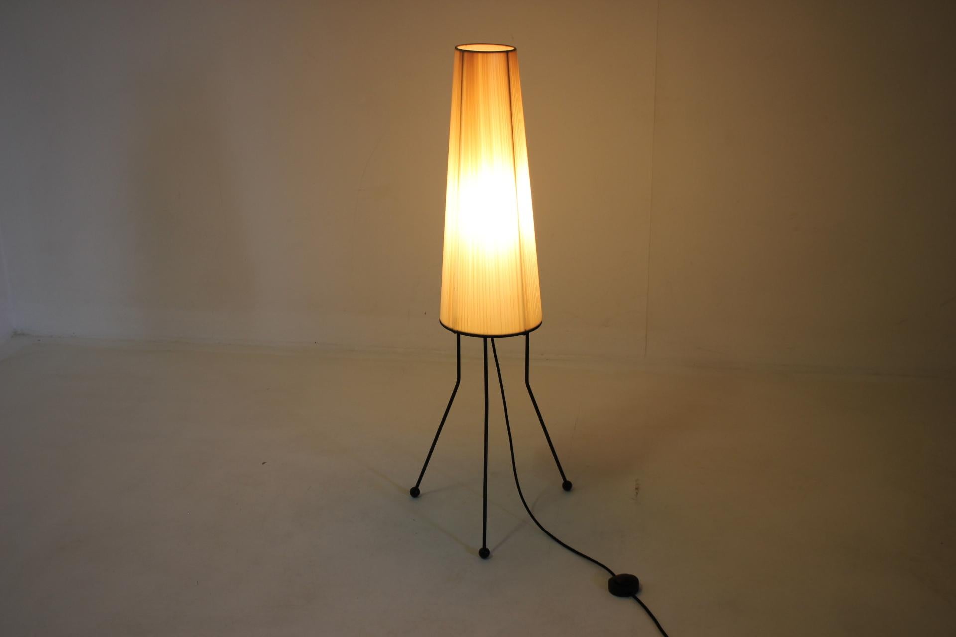 1960s Rocket Floor Lamp, Czechoslovakia 4
