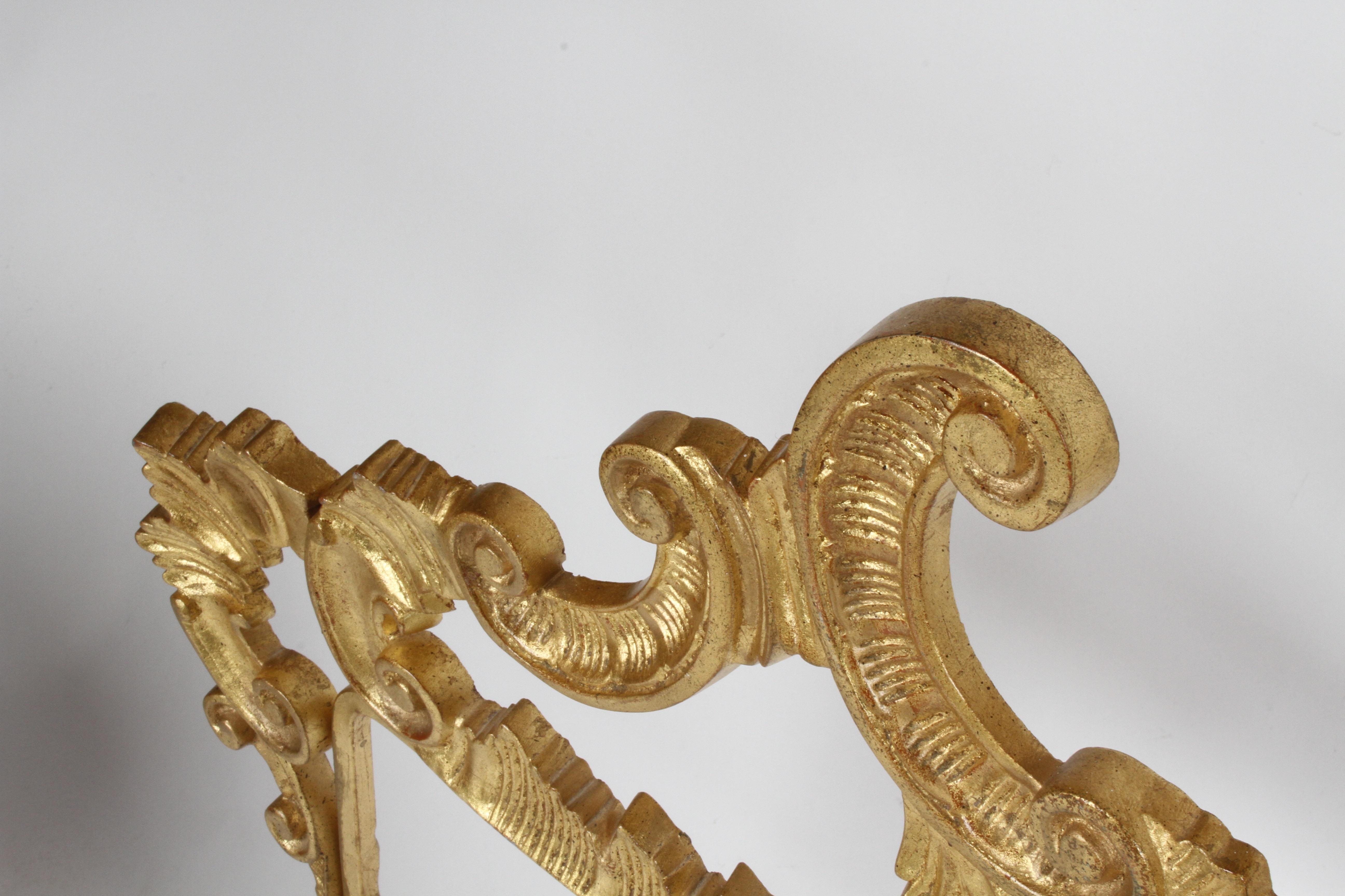 gold king headboard