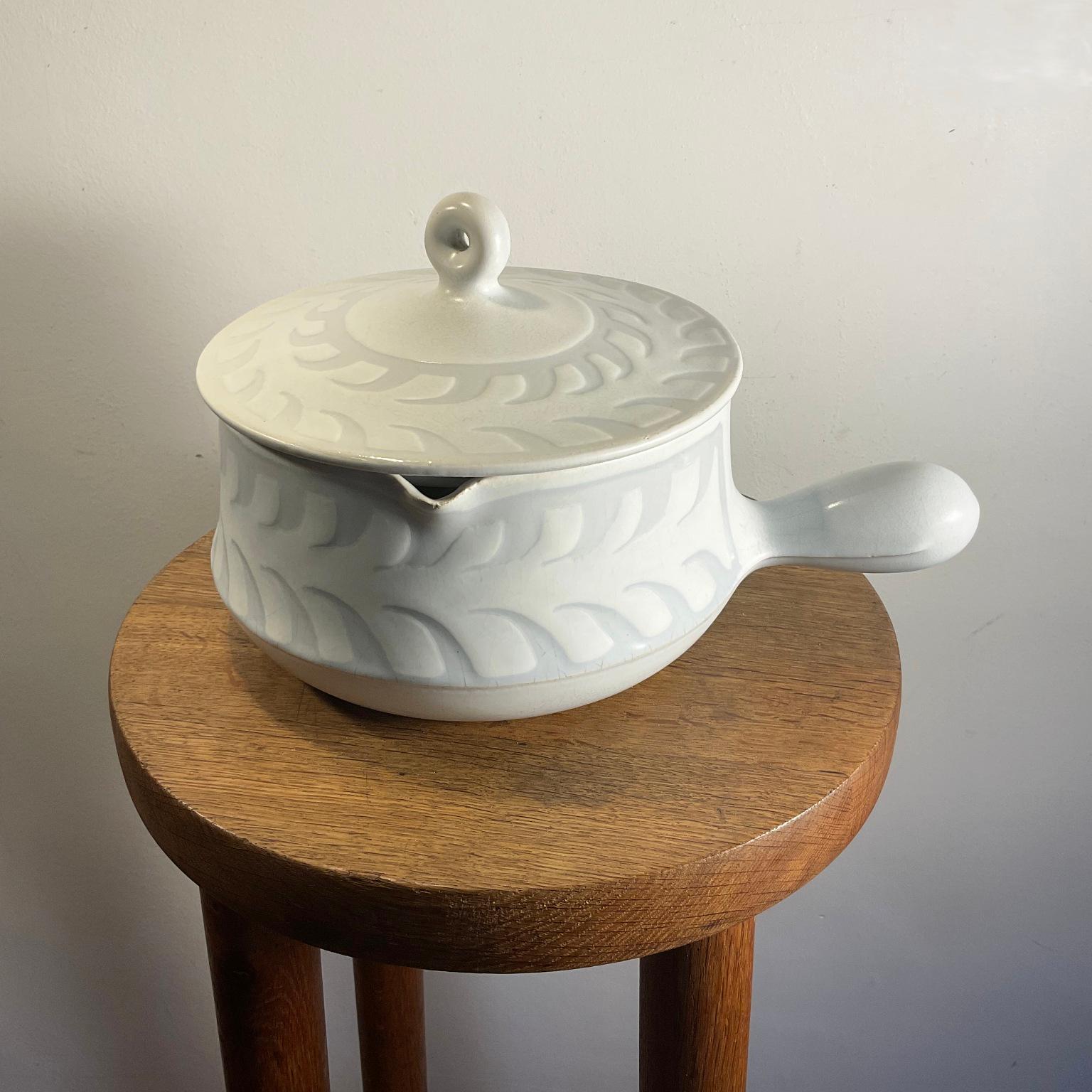 Mid-Century Modern 1960s Roger Capron Ceramic Tureen  For Sale