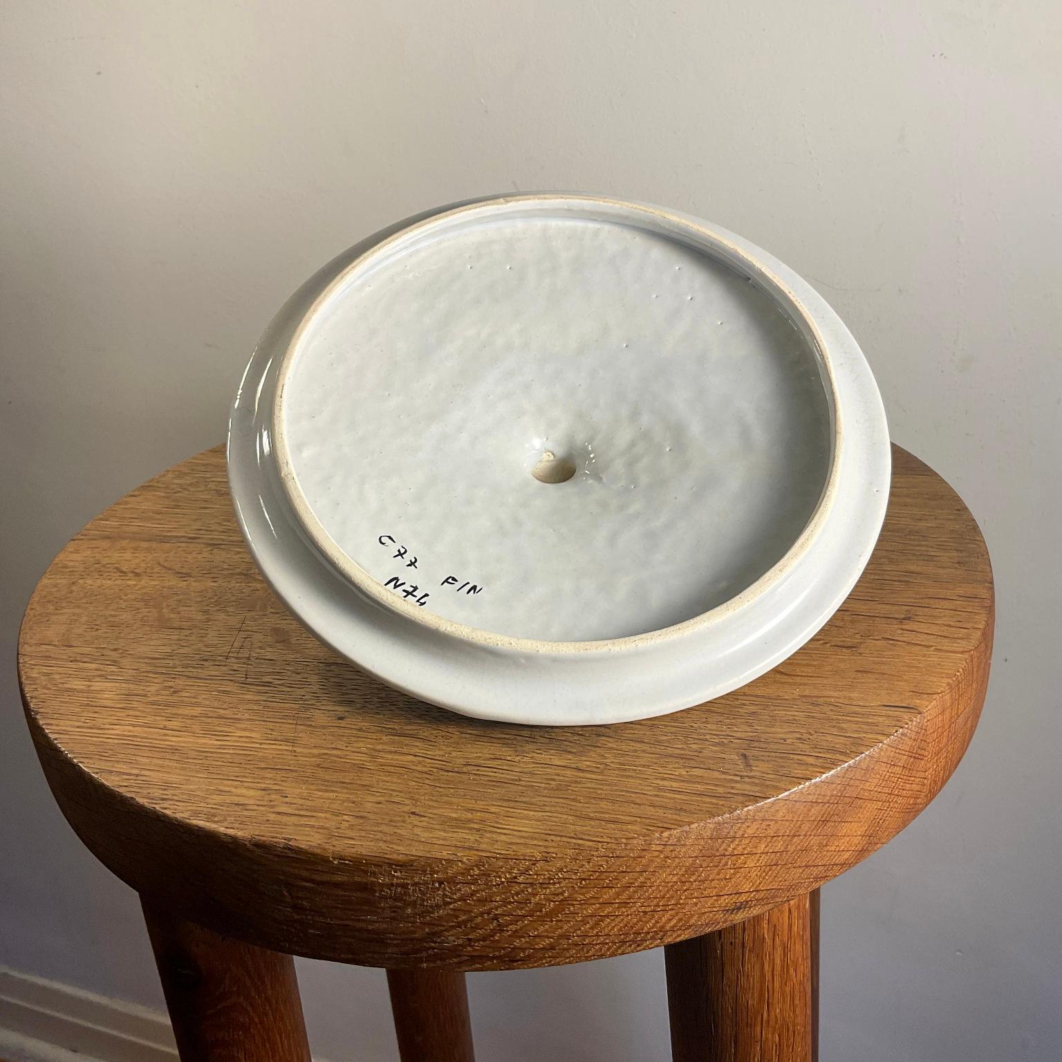 1960s Roger Capron Ceramic Tureen  In Good Condition For Sale In London, GB