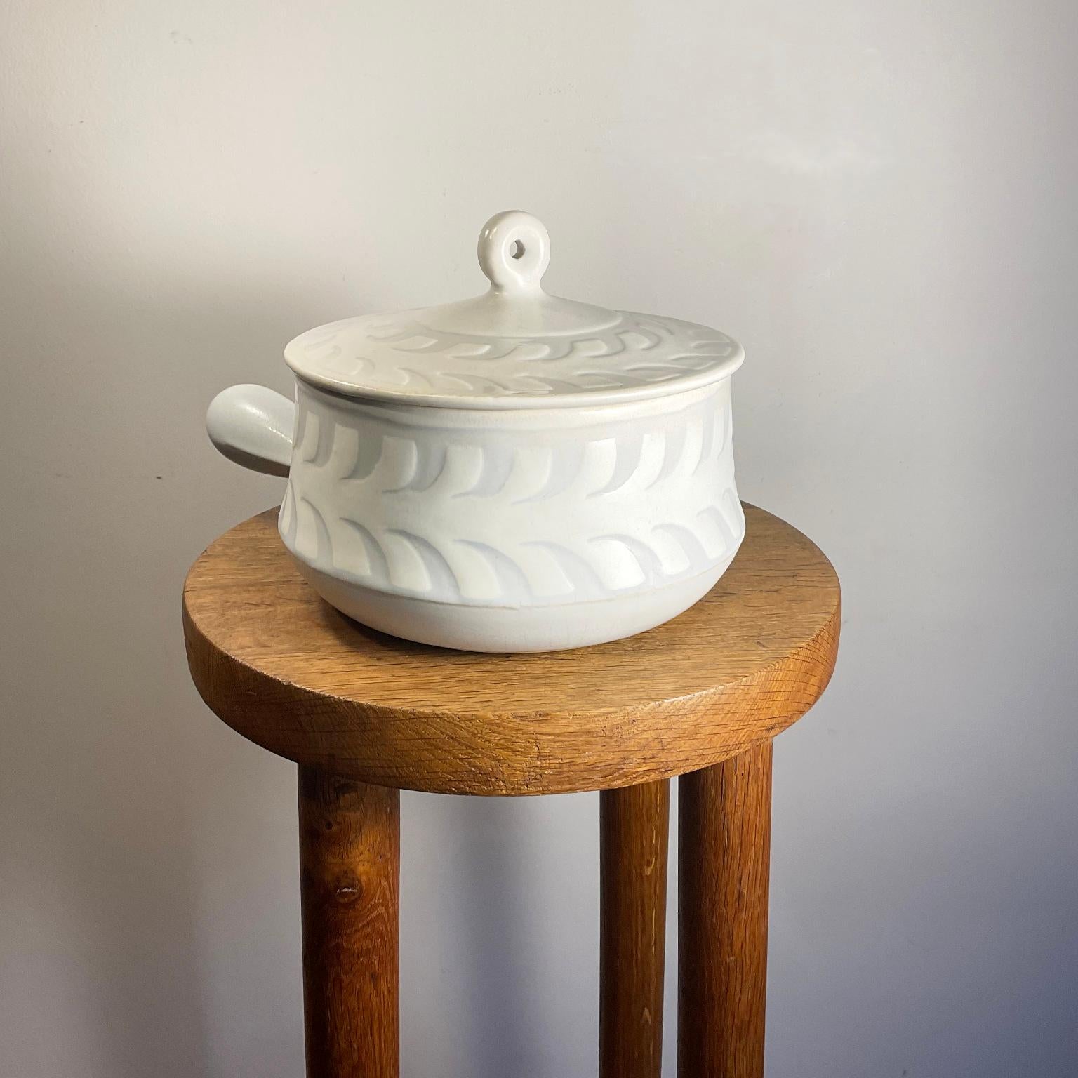 1960s Roger Capron Ceramic Tureen  For Sale 2