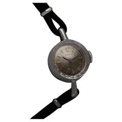1960's Rolex Ladies Dress Watch, Silver Dial - 14K White Gold