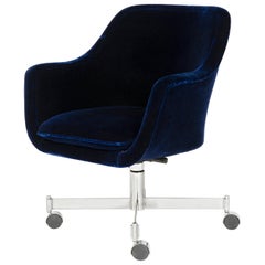1960s Rolling Desk Chair by Ward Bennett for Brickel Associates